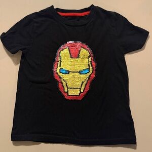 Marvel Avenger’s Iron Man & DC’s Batman 5T Boys Tees